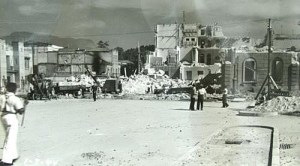 Praça XI destroyed to make way for Av. Presidente Vargas in 1941.