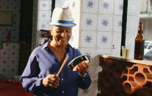 Legendary Portela sambista Monarco, now 81.
